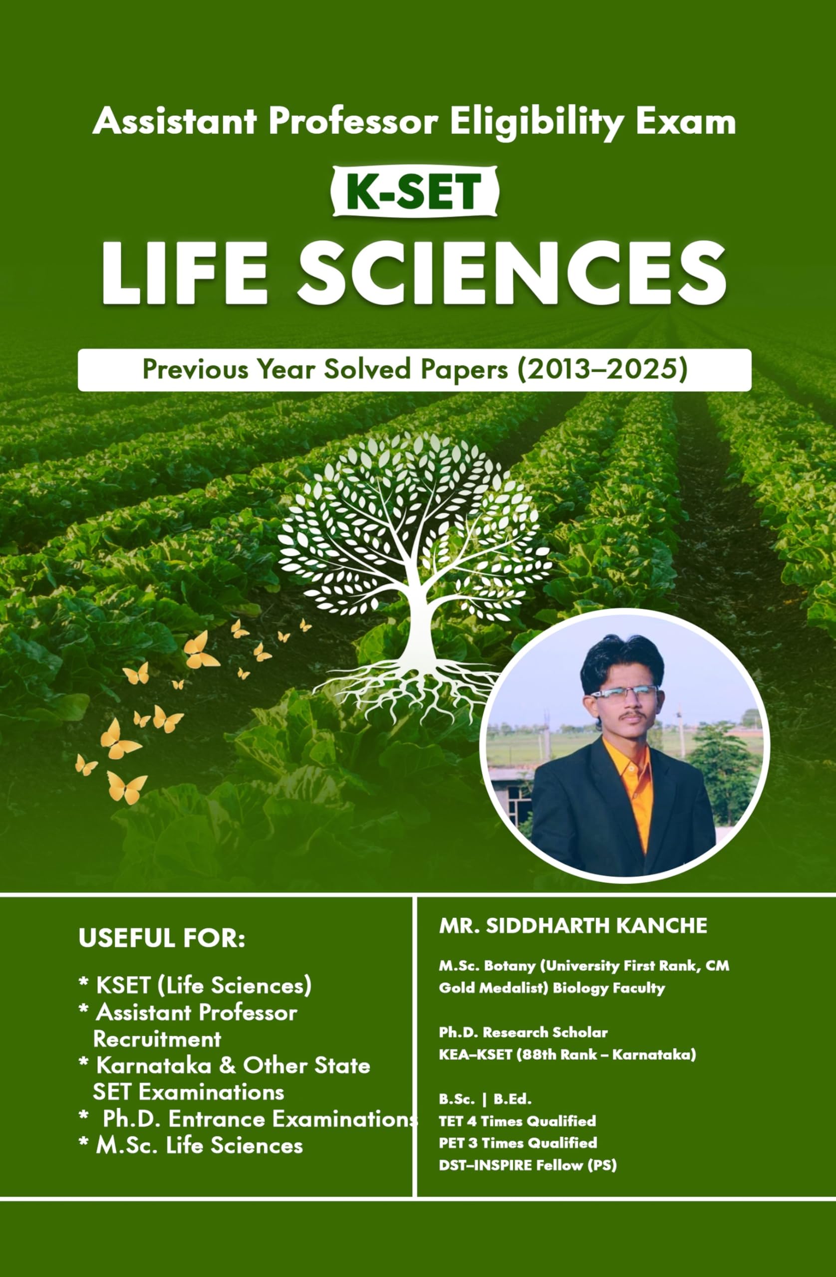 Buy K-SET LIFE SCIENCE Previous Year Solved Paper (2013-2025) Book